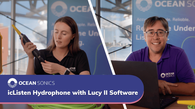 How to set up the icListen Hydrophone with Lucy II Software