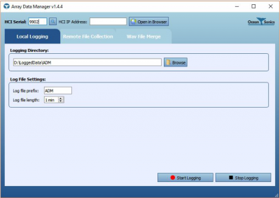 Array Data Manager Software