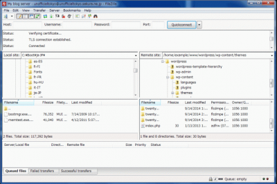 filezilla